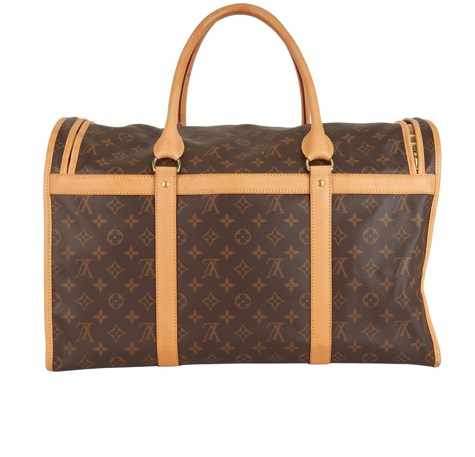 Dog Carrier 50, &pound;950, Handbags, Brown/Tan, Canvas/Leather, Back view